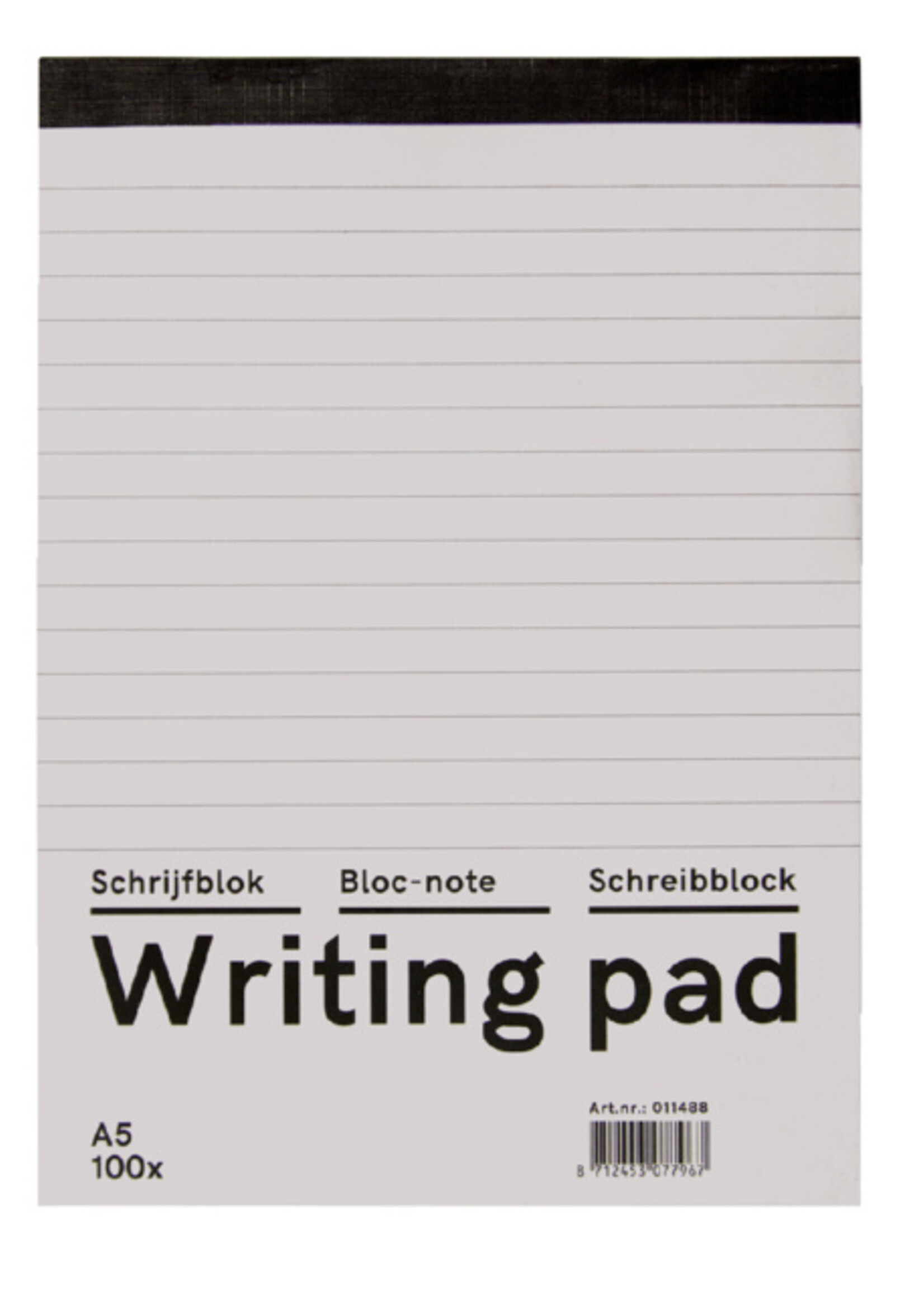 Budget Budget SCHRIJFBLOK A5 60GR LN