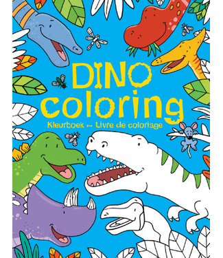 Deltas KLEURBOEK DINO COLORING