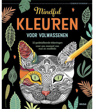 Deltas KLEURBOEK MINDFUL VOOR VOLWASSENEN