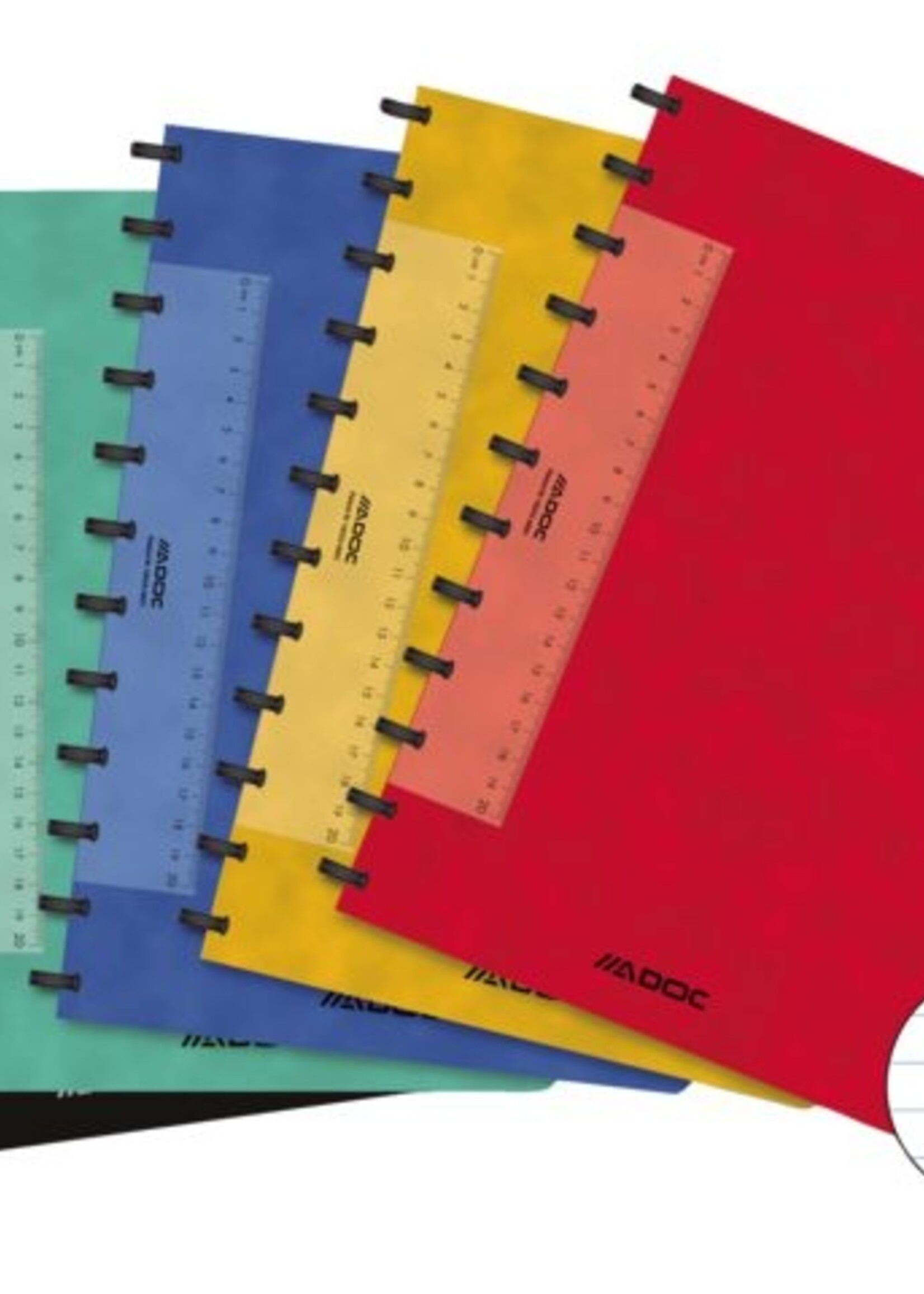 Adoc Adoc SCHRIFT CLASSIC A4 LIJN ASSORTI