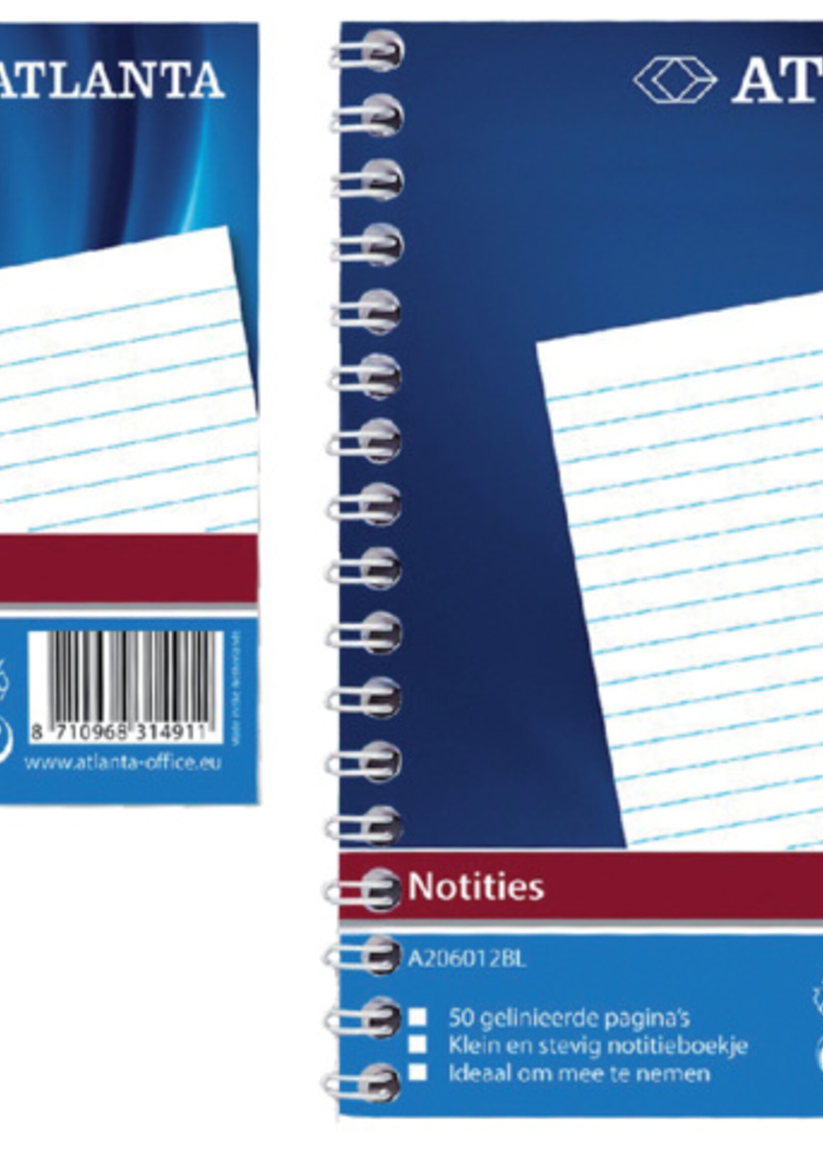 Atlanta Atlanta NOTBK A2060-2 103X74MM SPIR