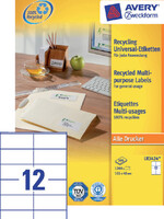 Avery Zweckform ETIKET LR3424 105X48 RECY