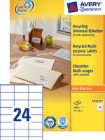 Avery Zweckform ETIKET LR3475 70X36 RECY