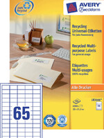 Avery Zweckform ETIKET LR3666 38X21.2 RECY