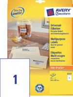 Avery Zweckform ETIKET 6119 210X297