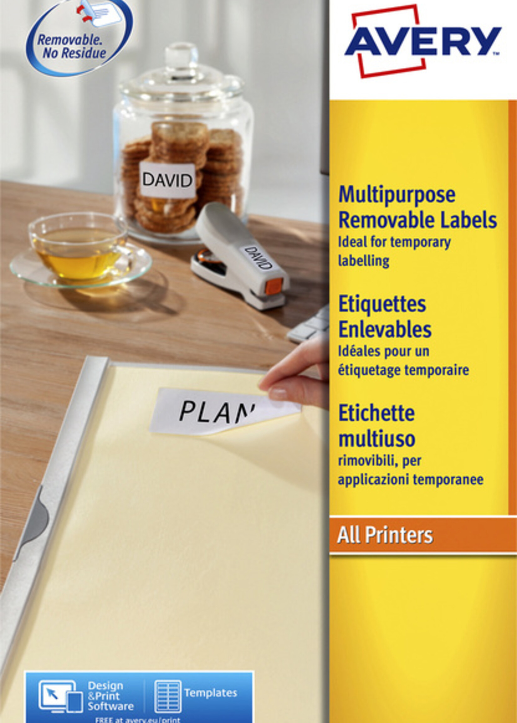 Avery Zweckform Avery Zweckform ETIKET L6025REV 63.5X46.6