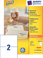Avery Zweckform ETIKET 3655-200 210X148