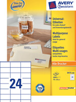 Avery Zweckform ETIKET 3475-200 70X36