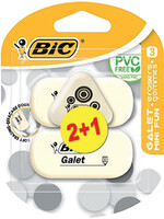 Bic GUM GALET MINI FUN 3STKS