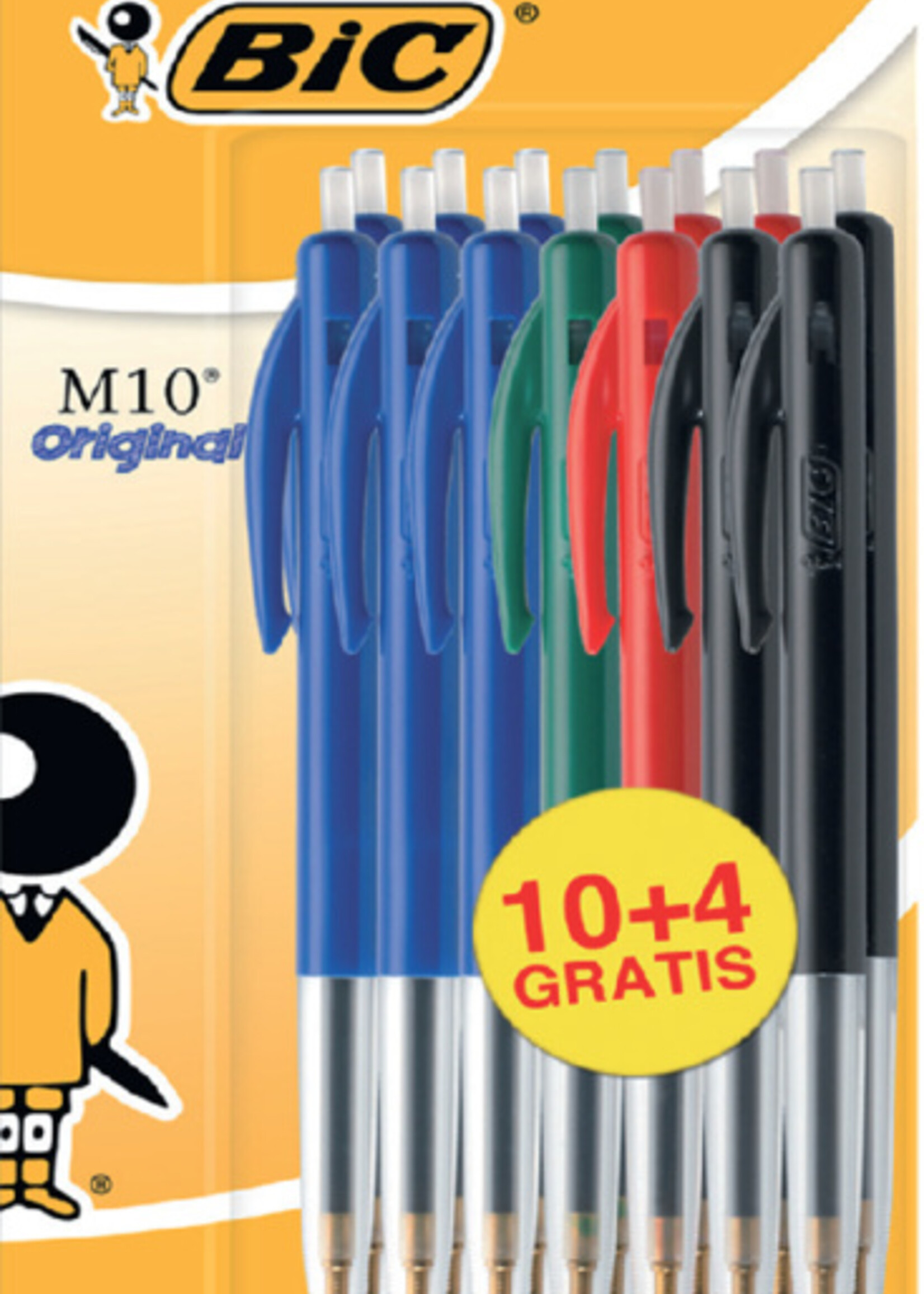 Bic Bic BALPEN M10 ASS 50STKS