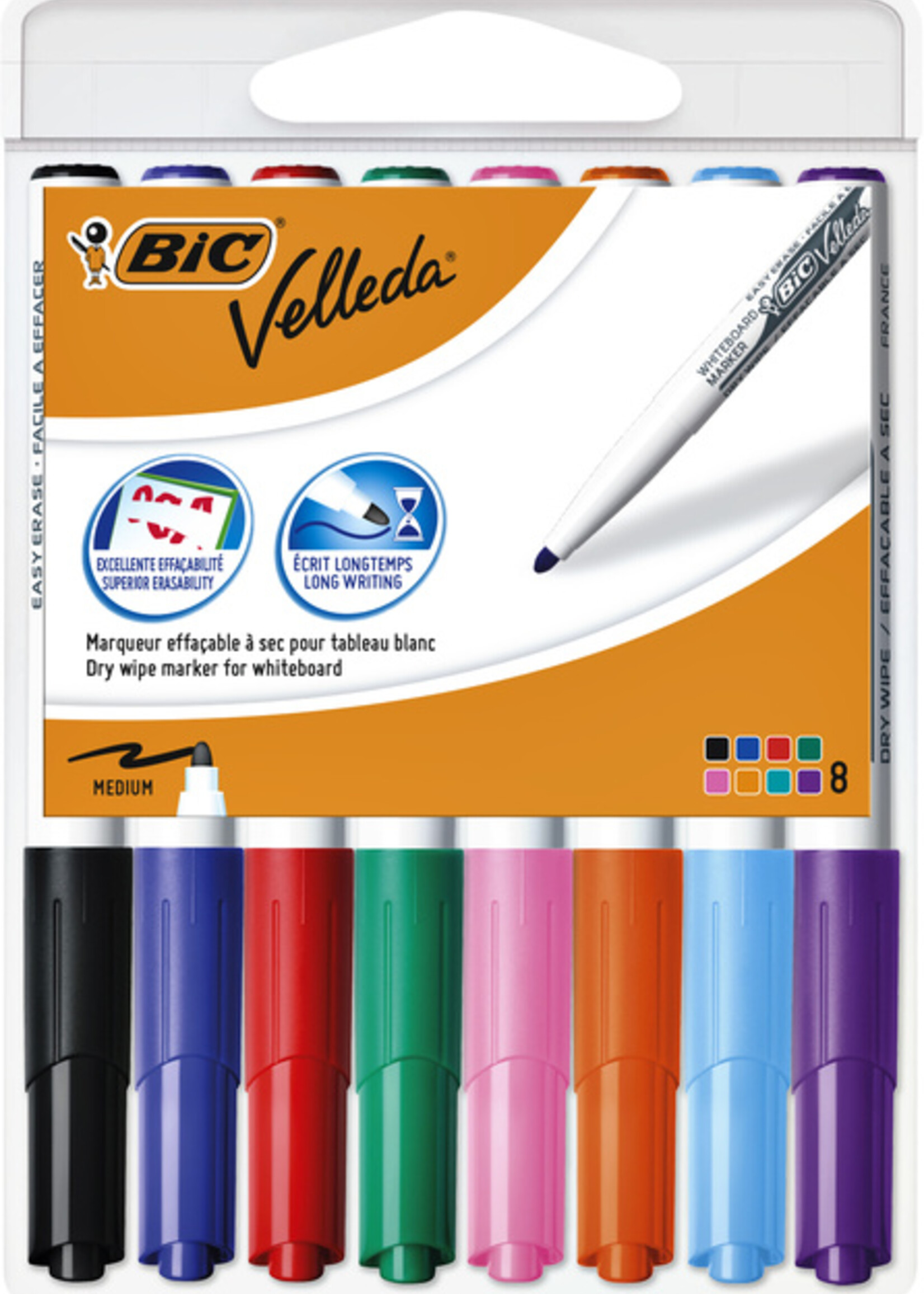 Bic Bic VILTSTIFT 1748 ROND 8ST
