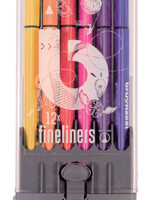Bruynzeel FINELINER TEENS 0.4MM ASS 12STKS
