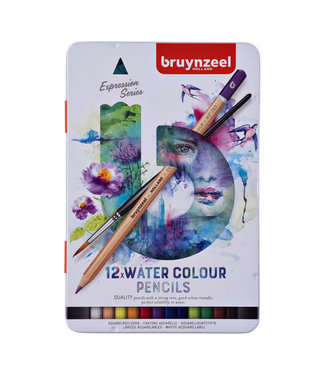 Bruynzeel KLEURPOTLOOD AQUAREL EXPR 12STKS