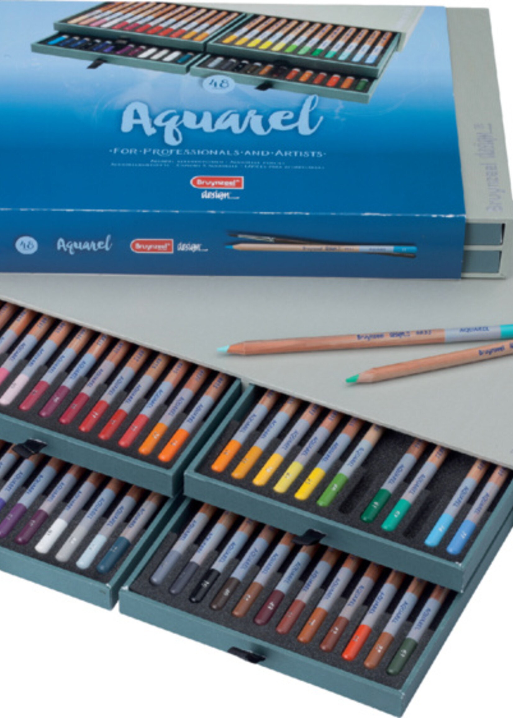 Bruynzeel Design Bruynzeel Design KLEURPOTLOOD AQUAREL 8835 48STKS
