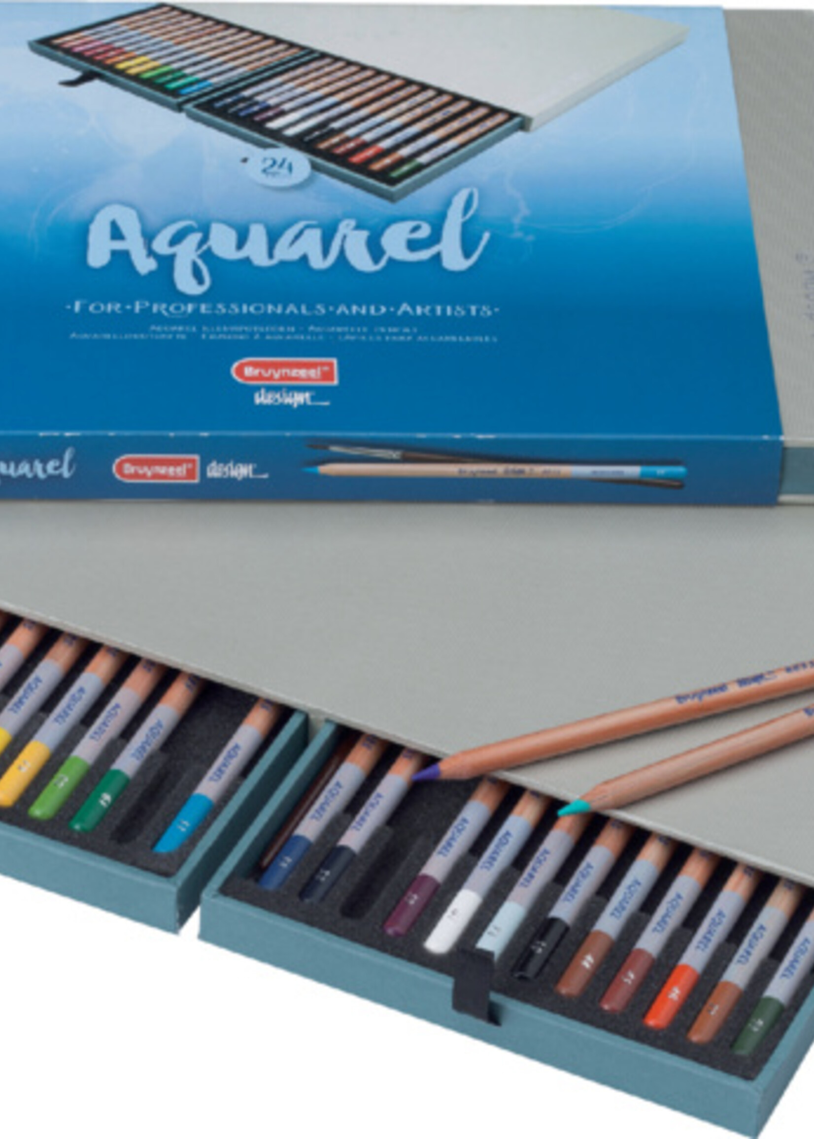 Bruynzeel Design Bruynzeel Design KLEURPOTLOOD AQUAREL 8835 24STKS