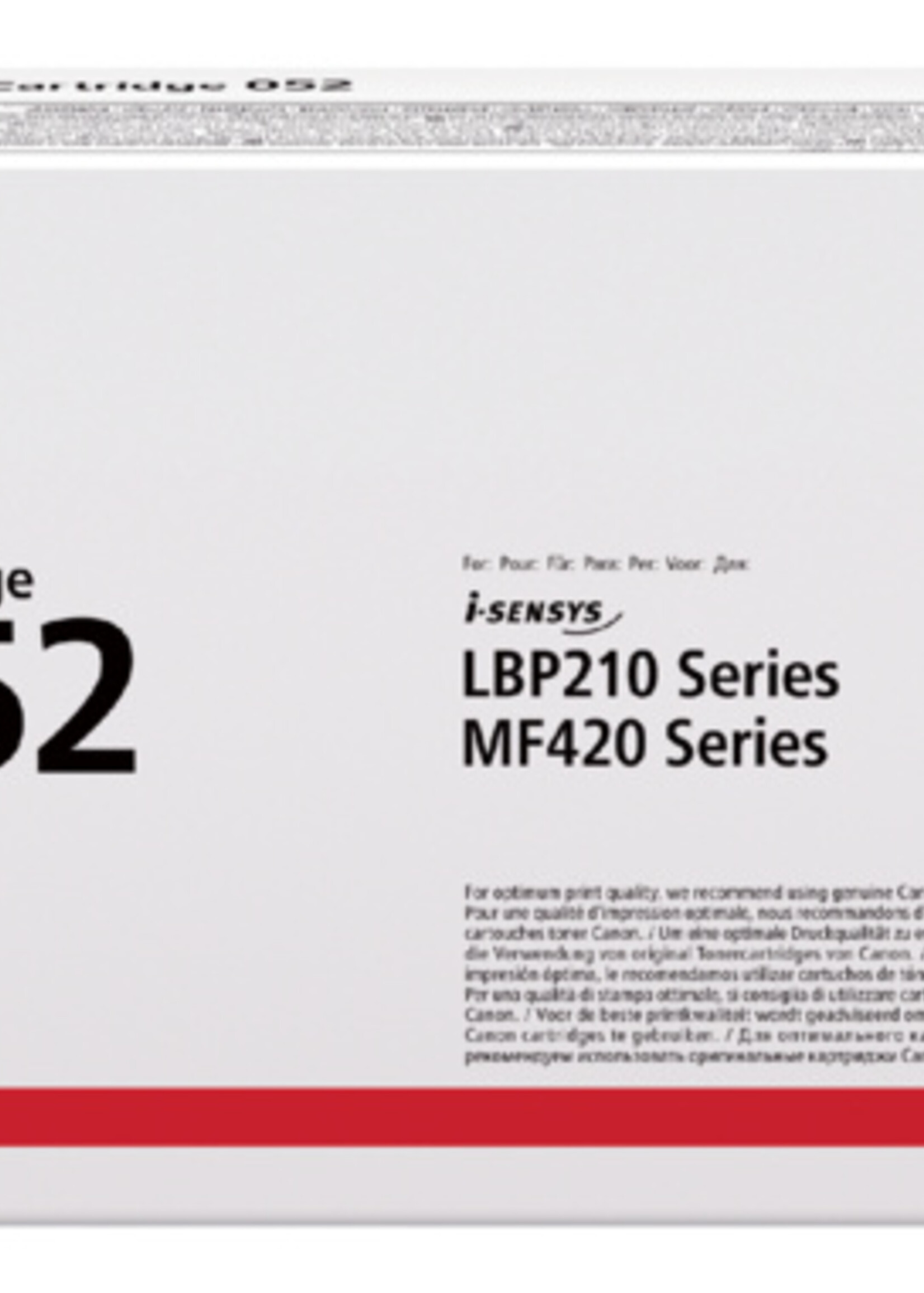 Canon Canon TONERCARTRIDGE 052 3.1K ZW