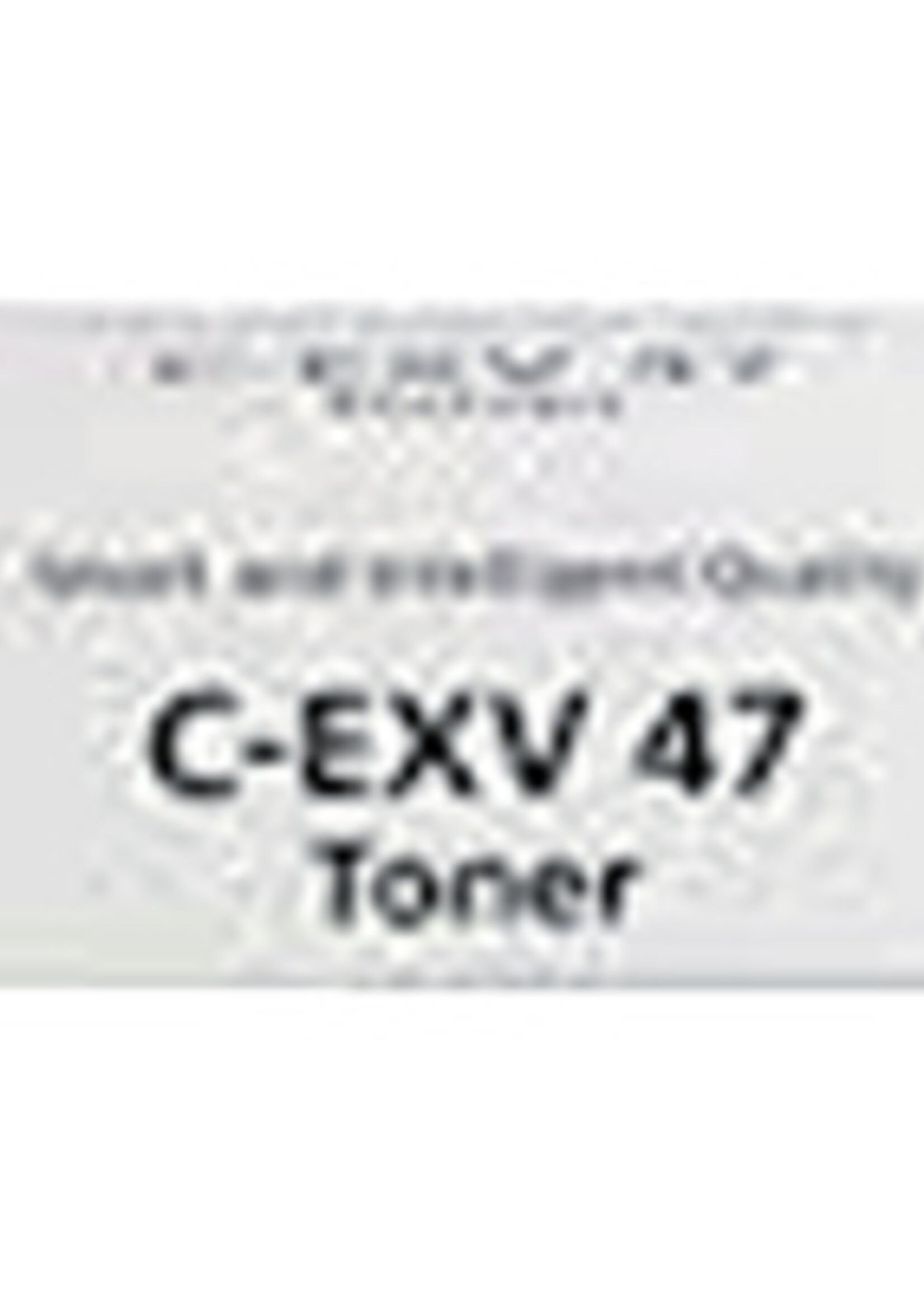 Canon Canon TONERCARTRIDGE C-EXV 47 19K ZW