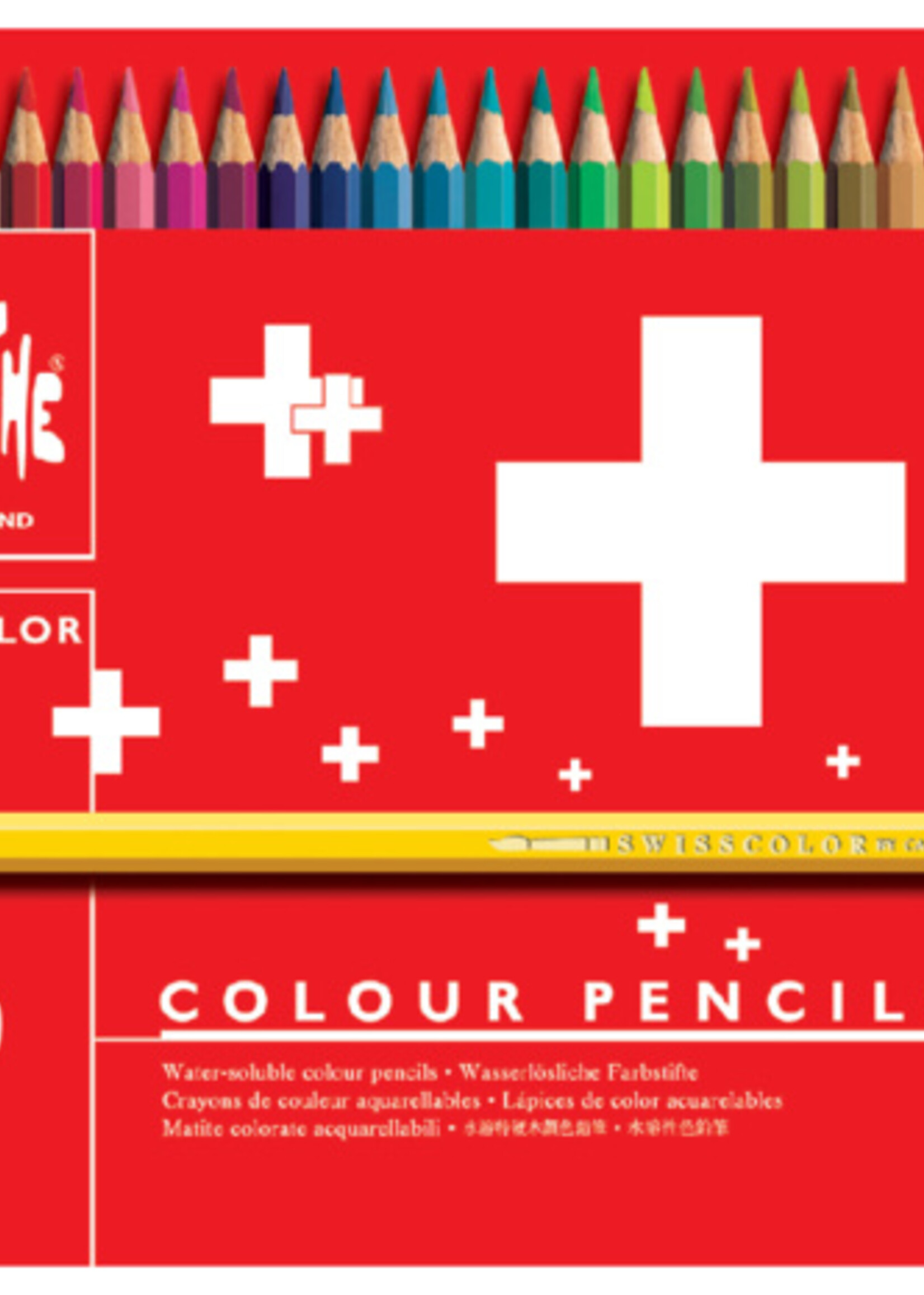 Caran d'ache Caran d'ache KLEURPOTLOOD SWISSCOLOR 30STKS