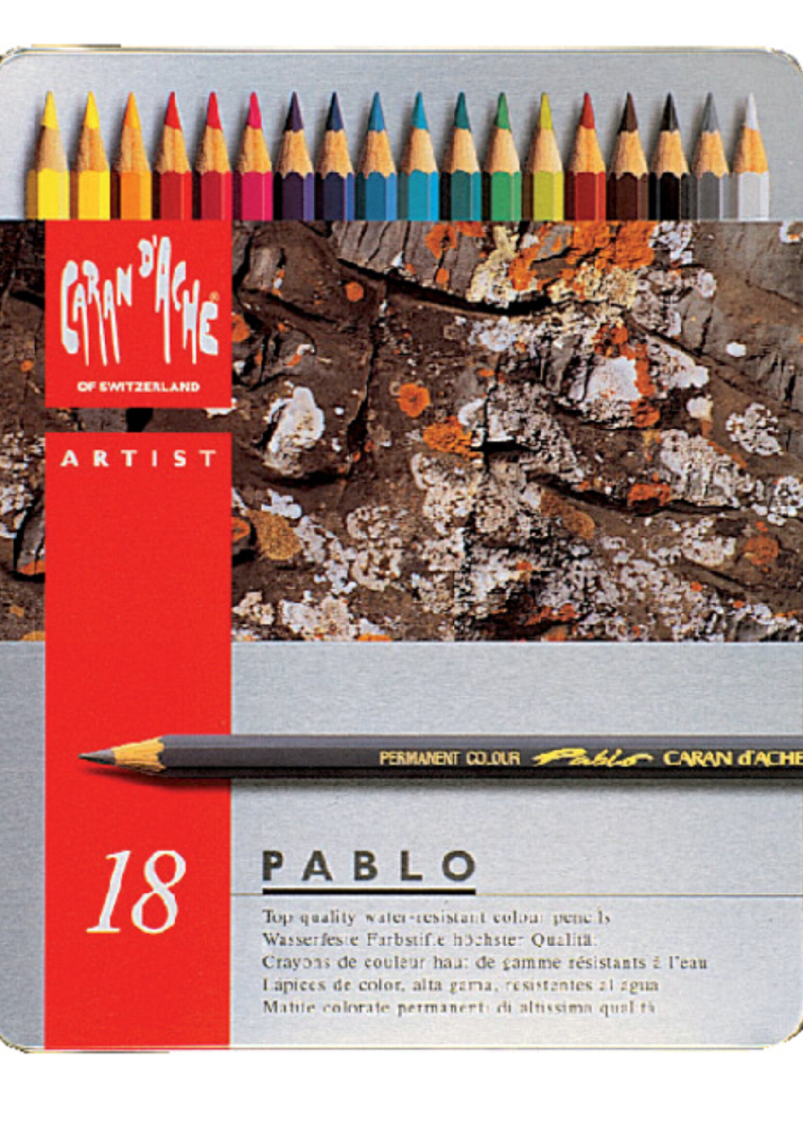 Caran d'ache Caran d'ache KLEURPOTLOOD PABLO 18STKS