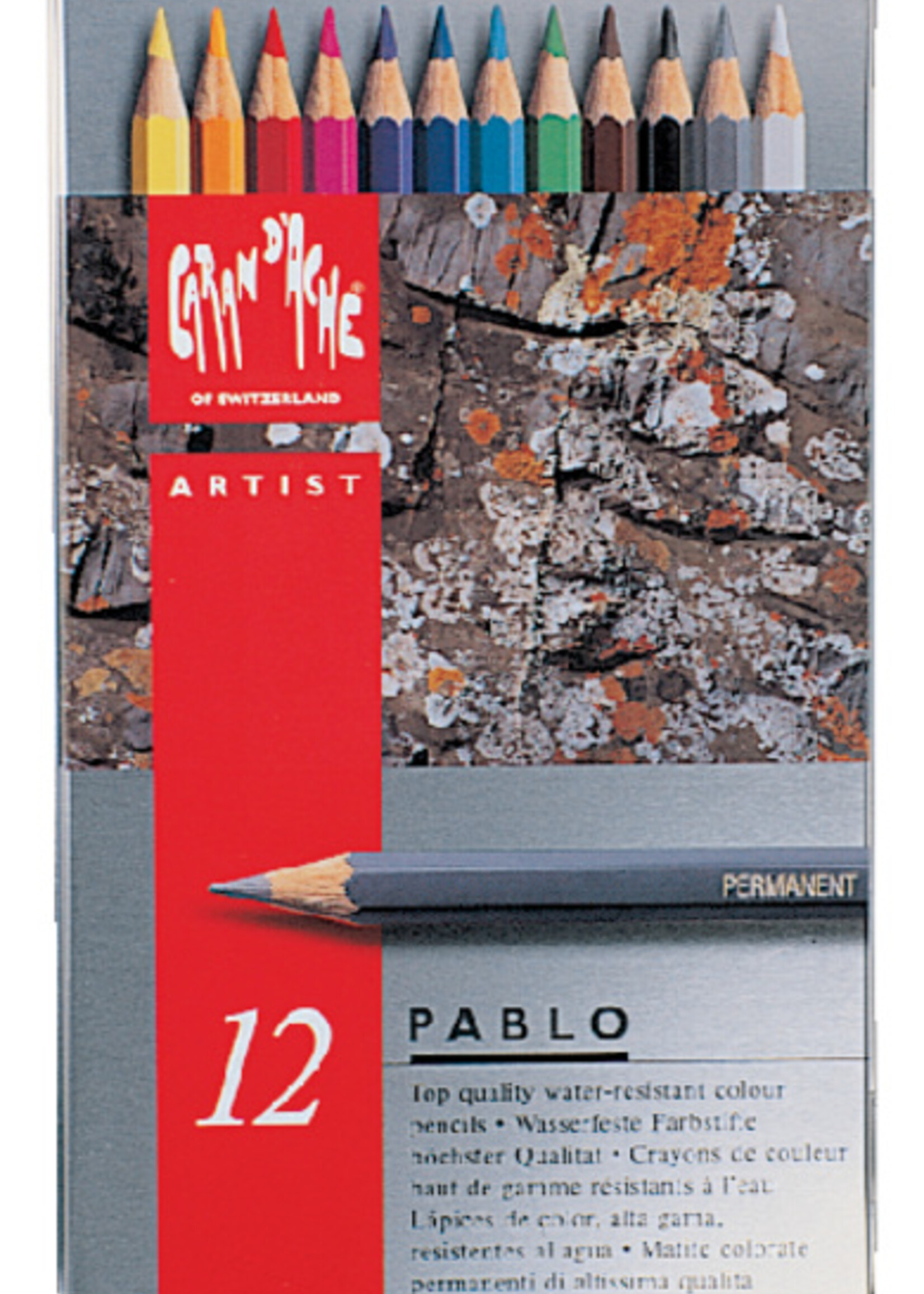 Caran d'ache Caran d'ache KLEURPOTLOOD PABLO 12STKS