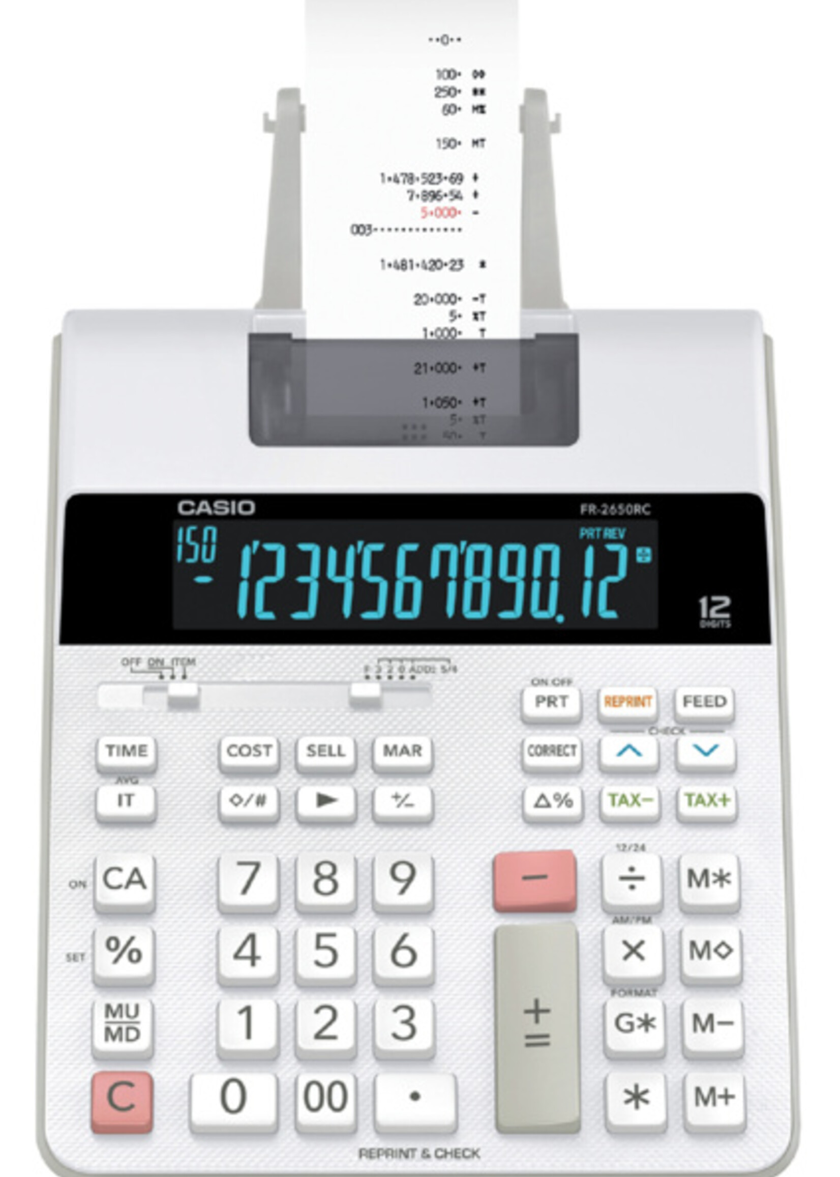 Casio Casio REKENMACHINE FR-2650RC