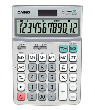 Casio REKENMACHINE DF-120 ECO