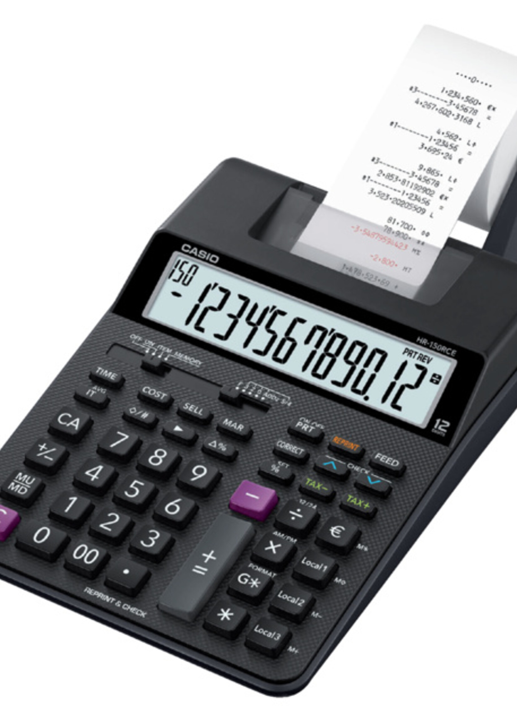 Casio Casio REKENMACHINE HR-150RCE