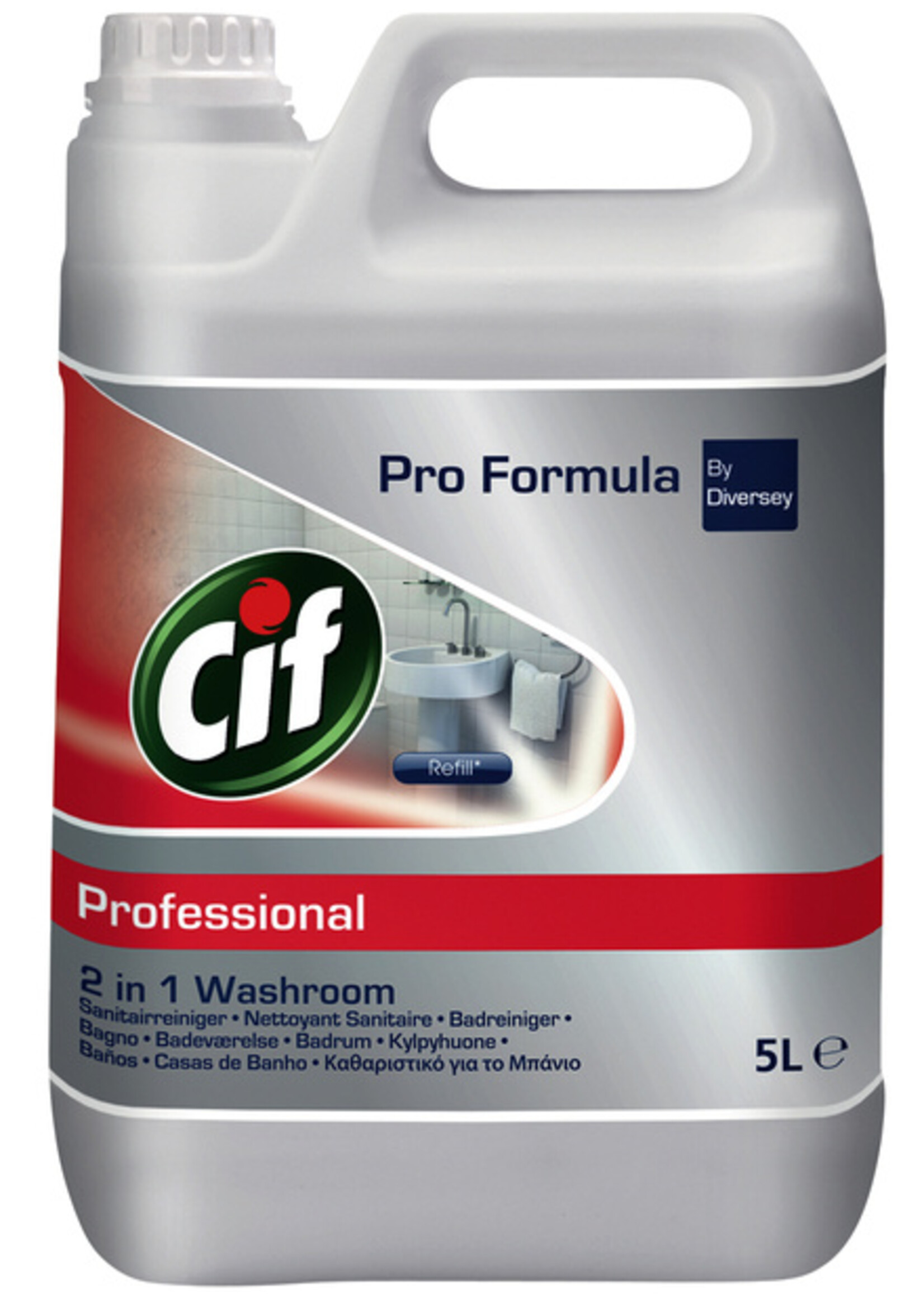 Cif Cif SANITAIRREINIGER 2IN1 5L