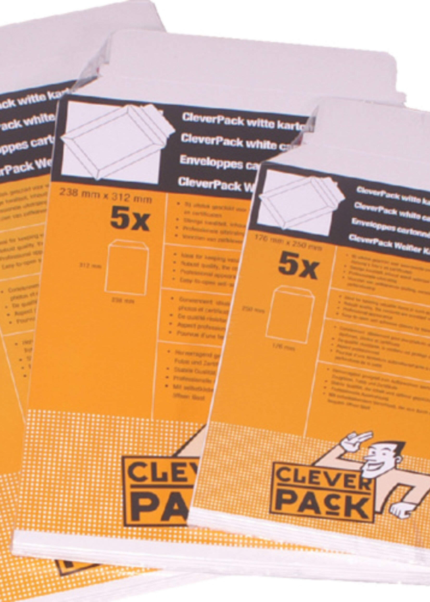 Cleverpack Cleverpack ENVELOP B4 KART WT 5STKS