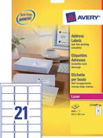 Avery ETIKET L7160-40 63.5X38.1 840STKS