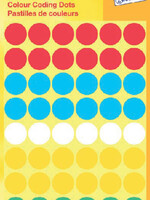 Avery Zweckform ETIKET 3088 12MM ASS 270STKS