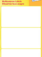 Avery Zweckform ETIKET 3081 76X39 18STKS