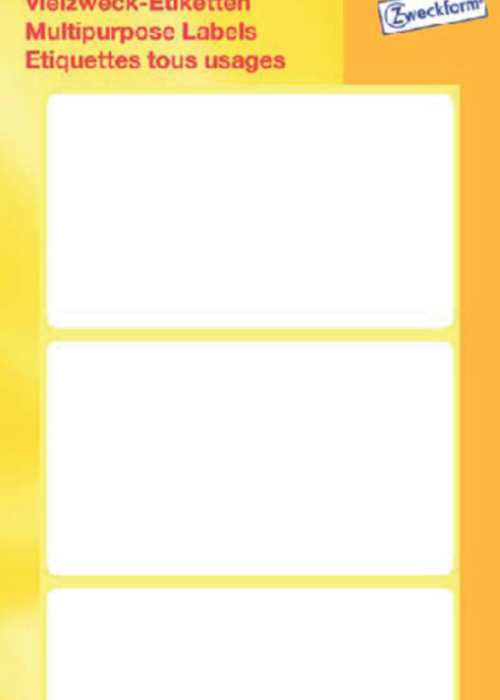 Avery Zweckform Avery Zweckform ETIKET 3084 66X38 18STKS