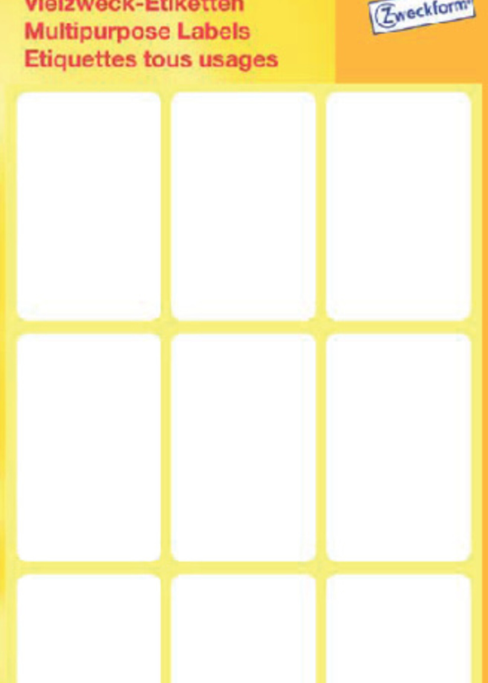 Avery Zweckform Avery Zweckform ETIKET 3045 38X24 63STKS