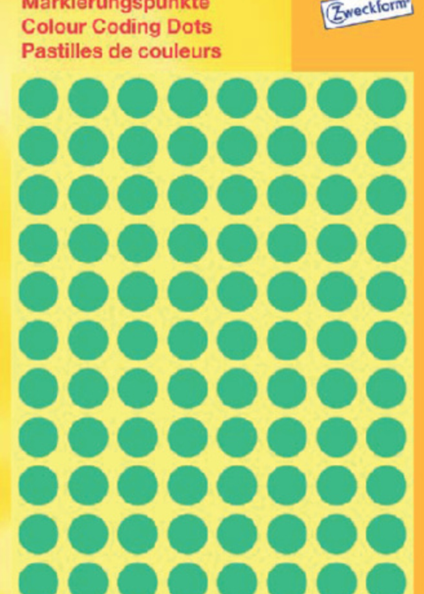 Avery Zweckform Avery Zweckform ETIKET 3012 8MM GN 416STKS