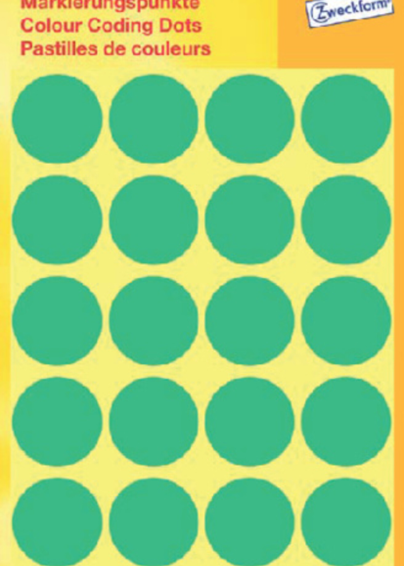 Avery Zweckform Avery Zweckform ETIKET 3006 18MM GN 96STKS