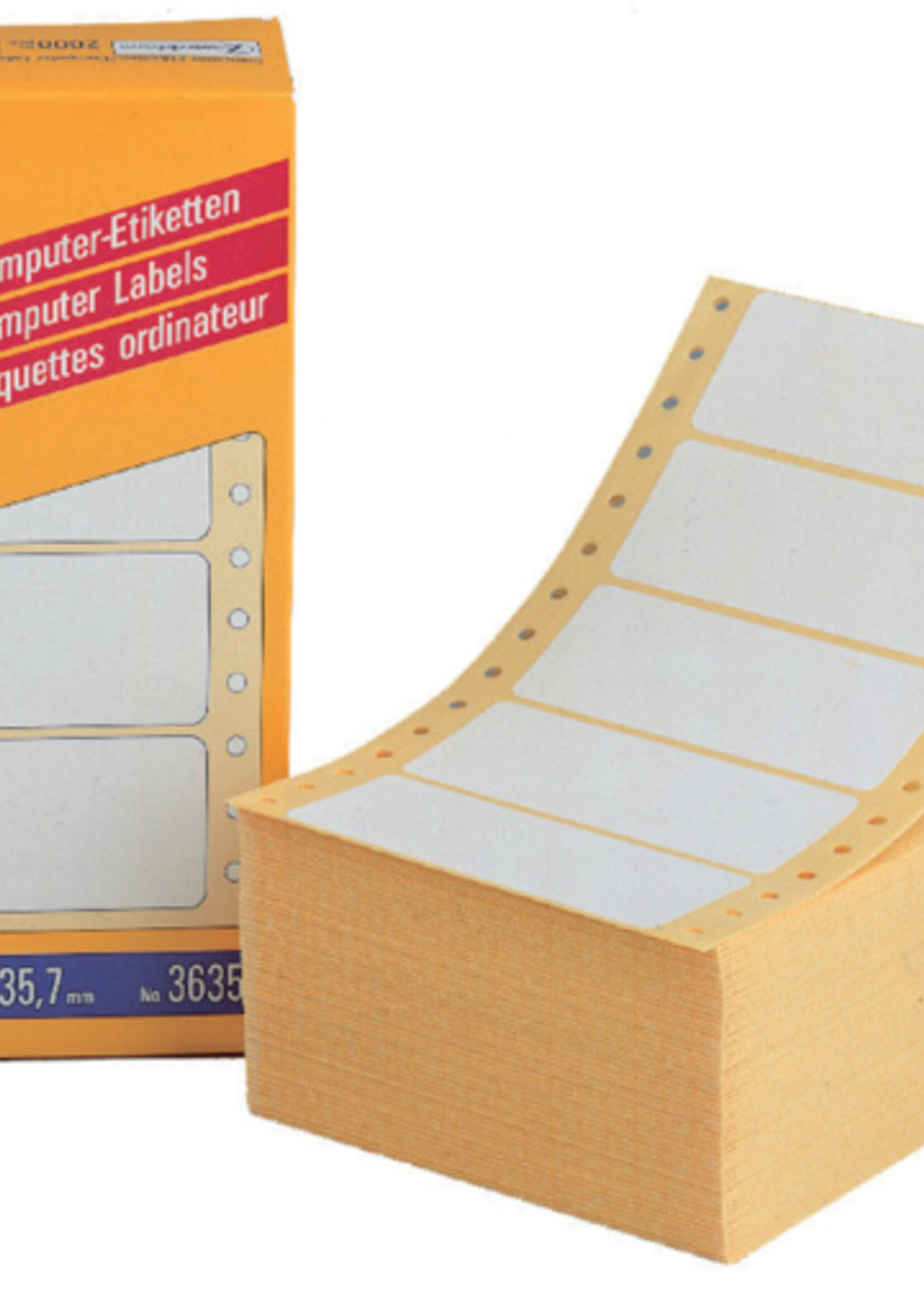 Avery Zweckform Avery Zweckform ETIKET 3615 88.9X35.7 4000STUKS