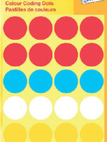 Avery Zweckform ETIKET 3089 18MM ASS 96STKS