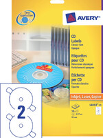 Avery Zweckform ETIKET CD L6043-100 200STKS