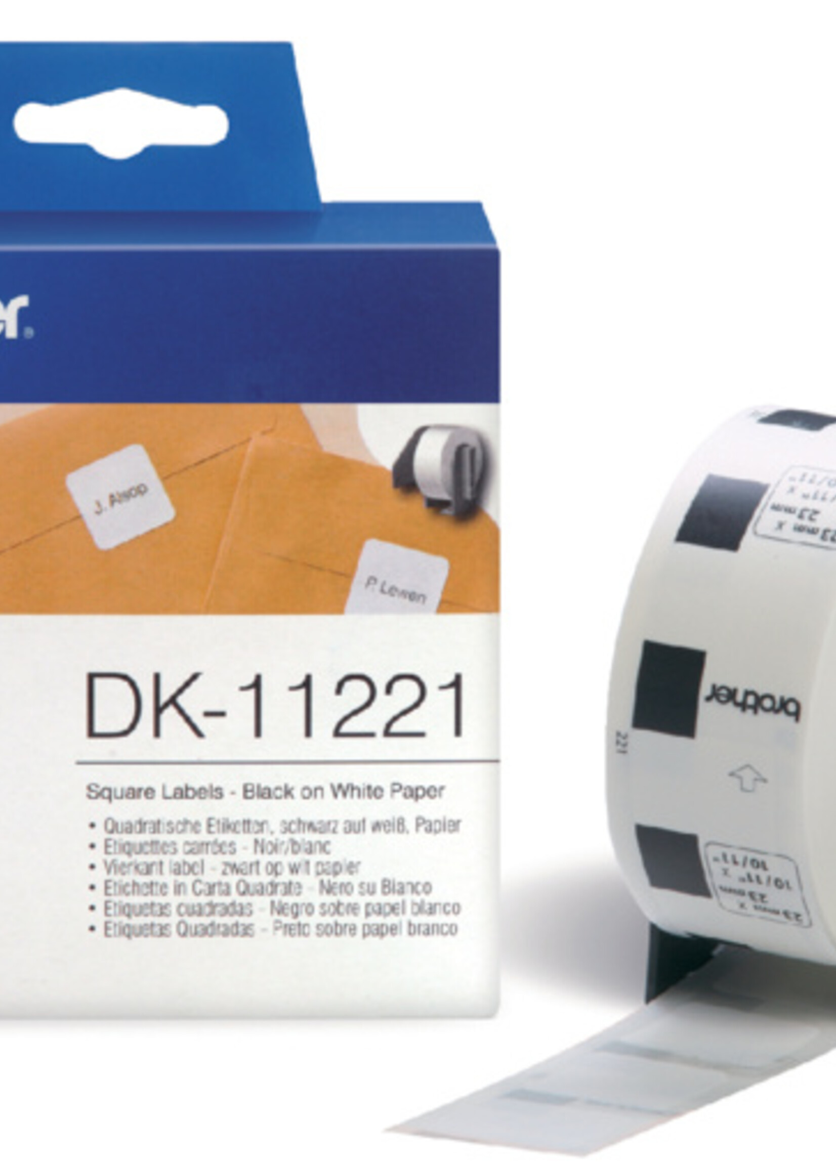 Brother Brother L-ETIKET DK-11221 23X23 WT 1000STKS