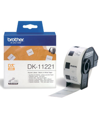 Brother L-ETIKET DK-11221 23X23 WT 1000STKS