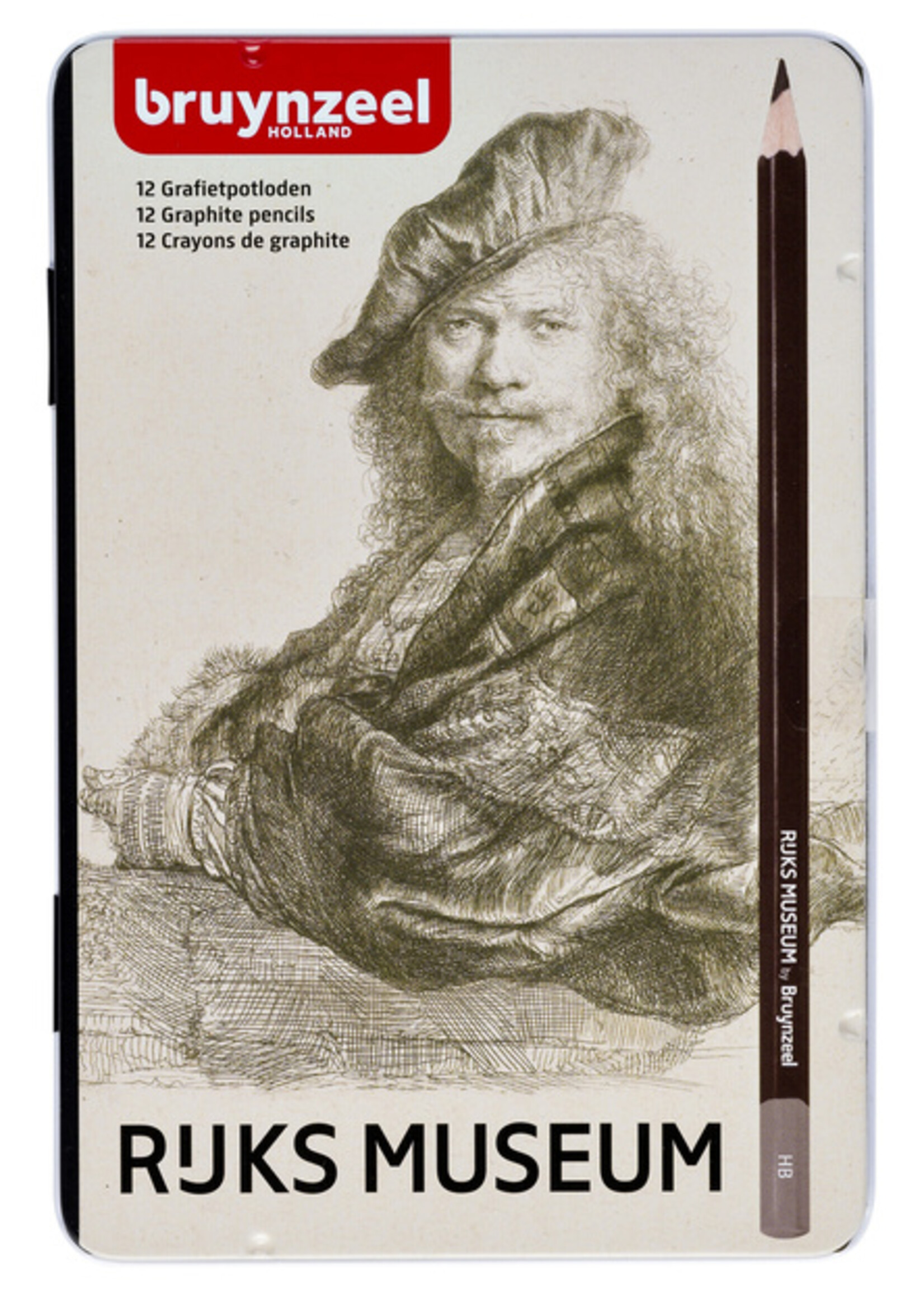 Bruynzeel Bruynzeel POTLOOD REMBRANDT ASS 12STKS