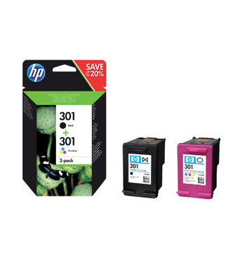 HP INKCARTRIDGE 301 - N9J72AE ZW + KL