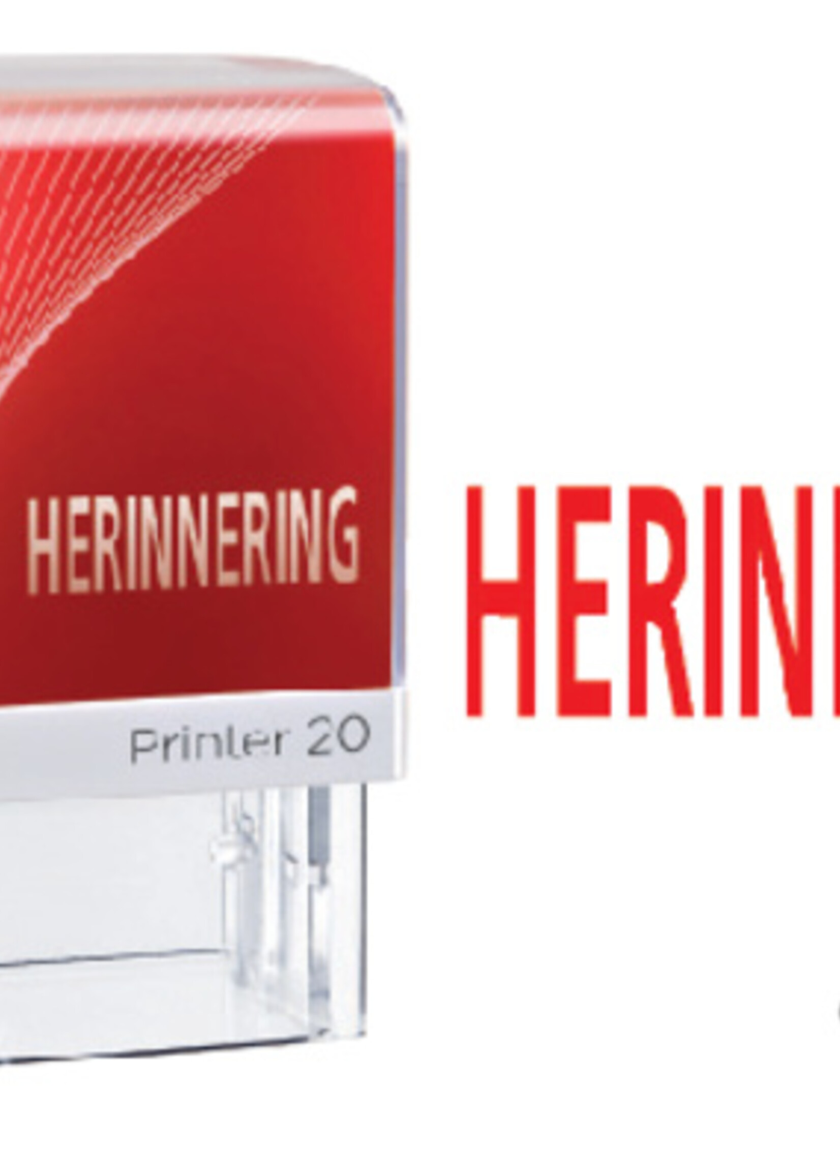 Colop Colop TEKSTSTEMPEL 20 HERINNERING