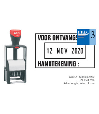 Colop WOORD-DATUMSTEMPEL S2160