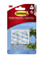 Command OVALE HAKEN 17091CLR 2STKS