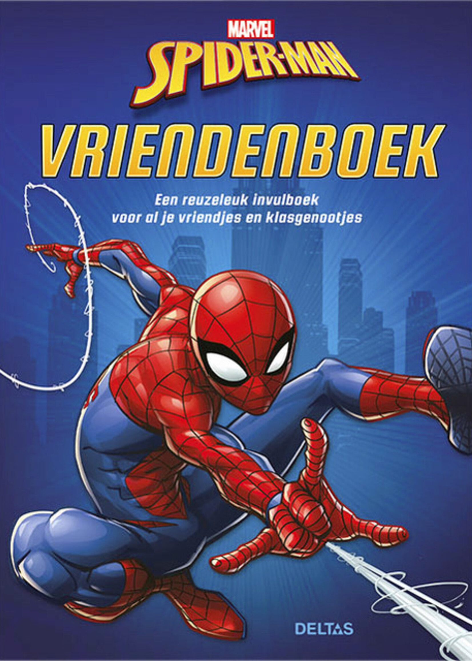 Deltas Deltas VRIENDENBOEK SPIDER MAN