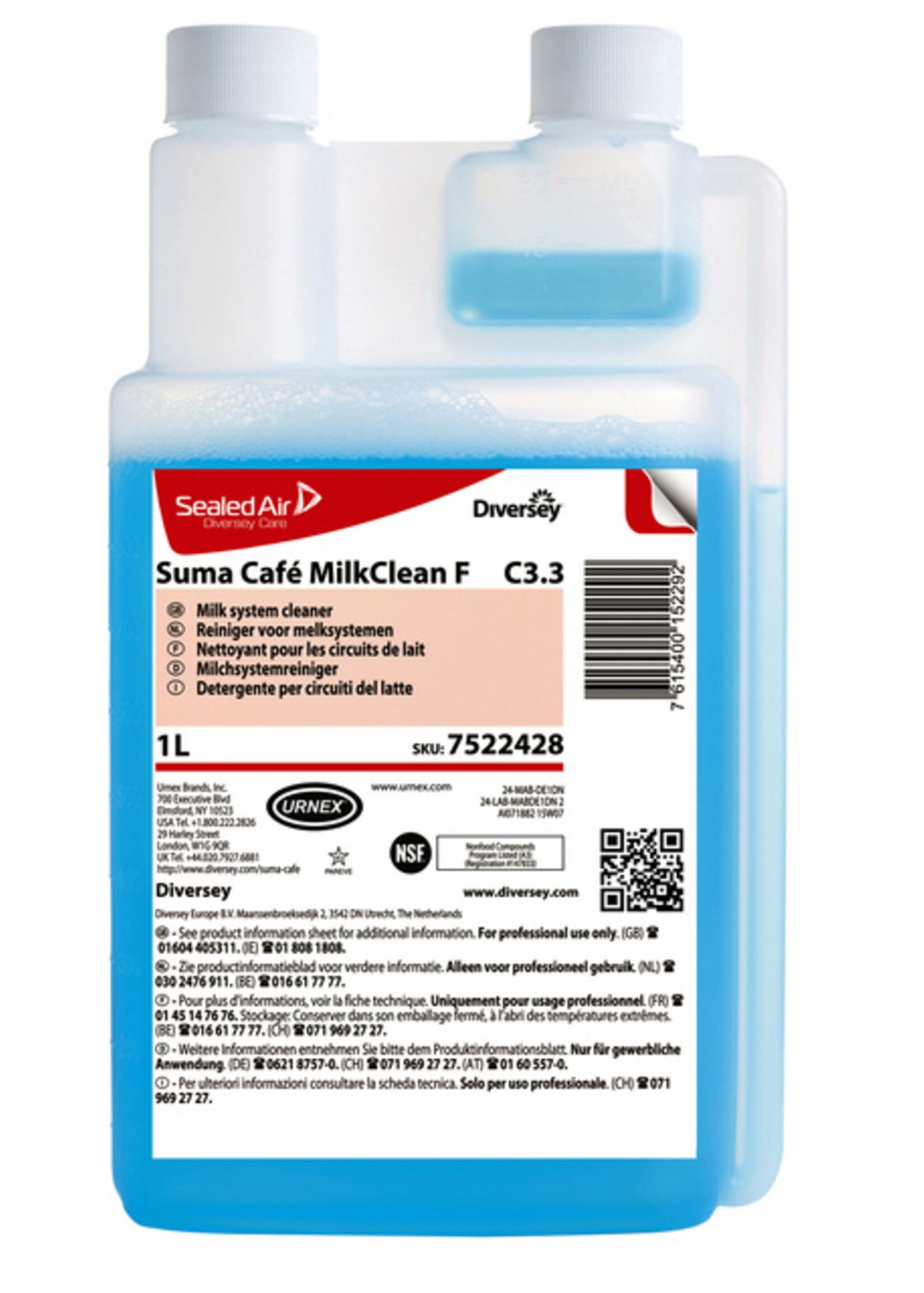 Diversey Diversey MILKCLEANER SUMA F C3,3 1L