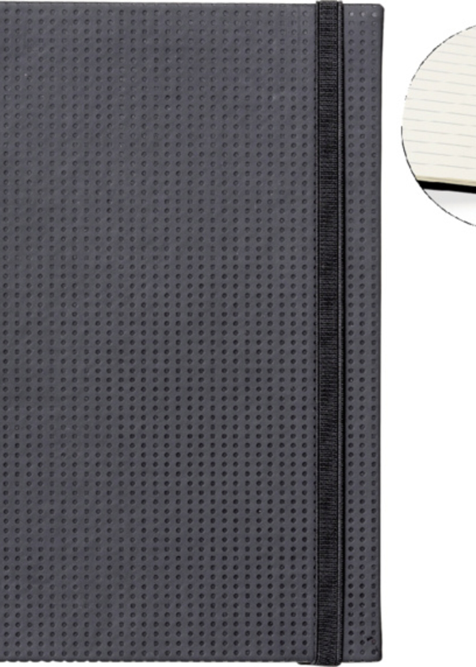 Quantore Quantore NOTITIEBOEK A5 SPIRAAL TAB ZW