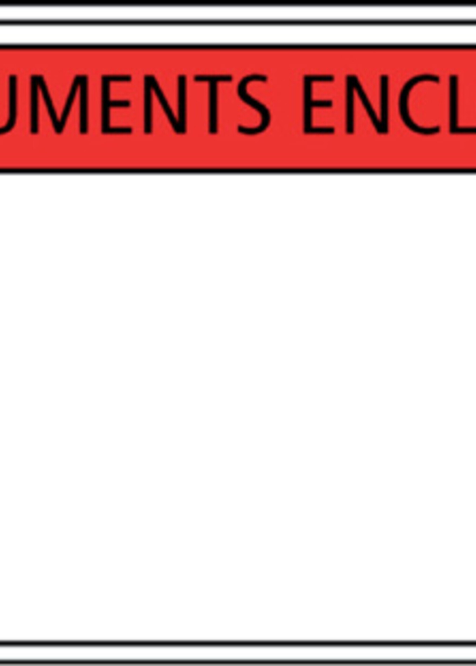 Quantore Quantore PAKLIJSTENVELOP 225X122MM 1000S BEDRUKT